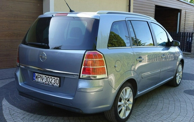 Opel Zafira cena 14900 przebieg: 225000, rok produkcji 2006 z Krzeszowice małe 106